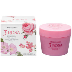 3 ROSAS CREMA CORPORAL 200ML L`ERBOLARIO